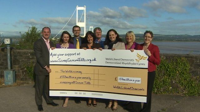 Liberal Democrats pledge to scrap the Severn Bridge tolls
