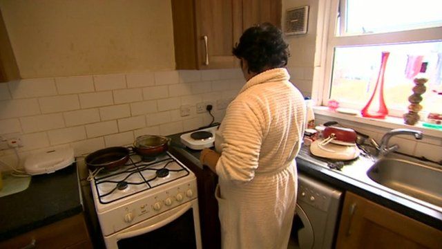 Woman in kitchen
