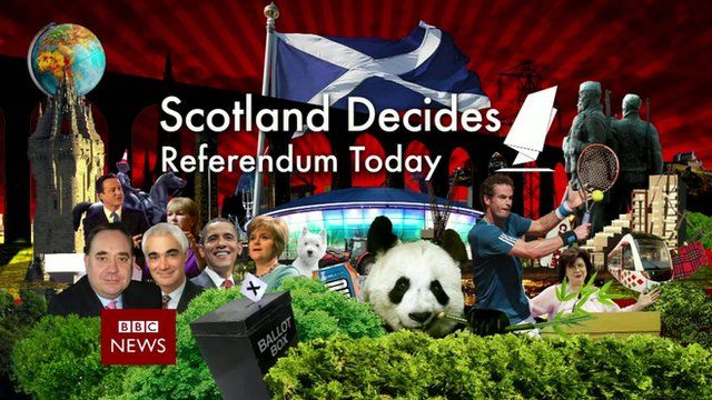Scotland Decides: Referendum Today logo