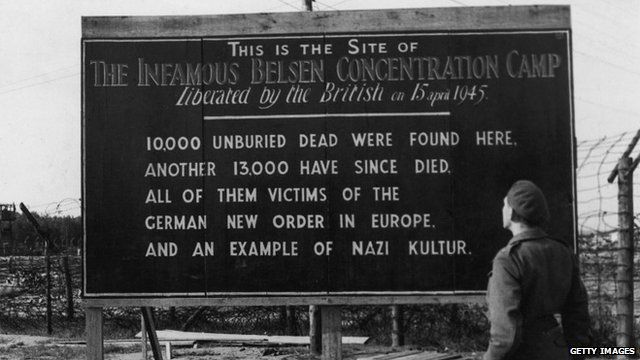 Bergen-Belsen after liberation