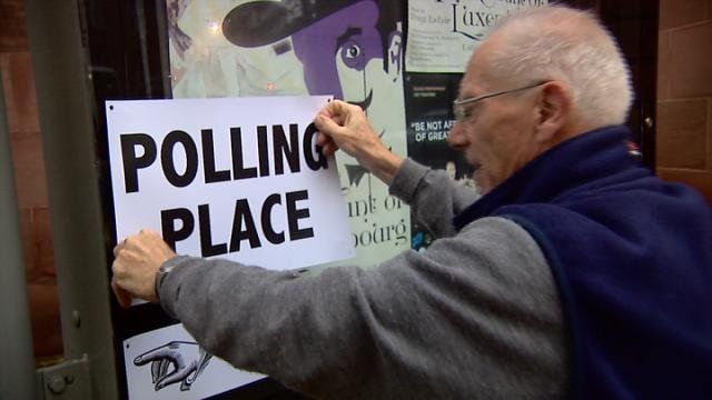 Voting begins for the Scottish independence referendum