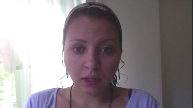 director sondos shabayek speaking about her film