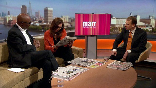 The Andrew Marr Show Paper Review