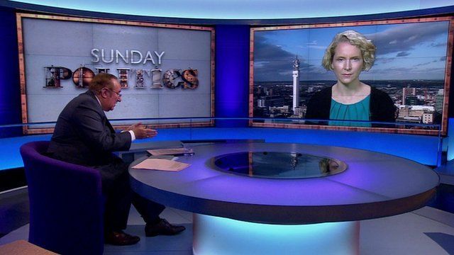 Andrew Neil and Emma Reynolds