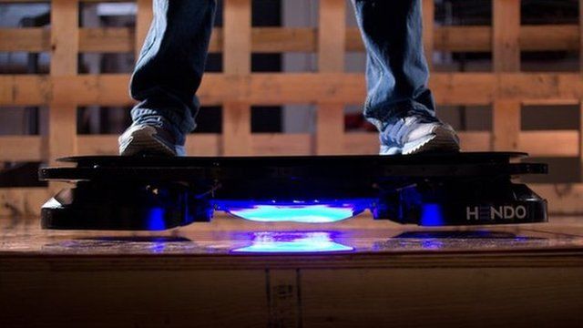 Scientists Create Real Back To The Future Hoverboard Bbc News