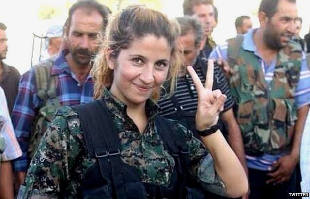 #BBCtrending: Who is the 'Angel of Kobane'?