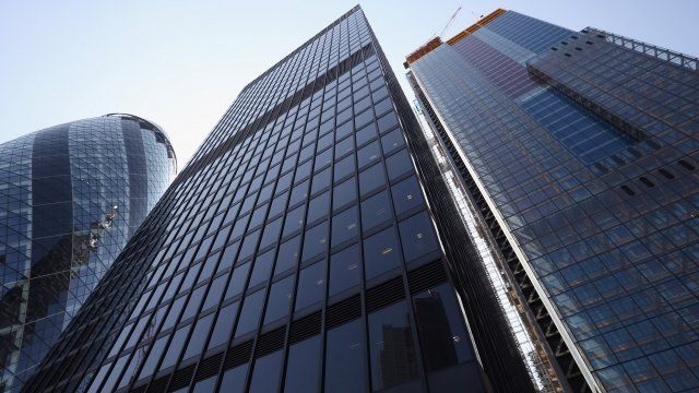 Leadenhall "Cheesegrater" Tower in London
