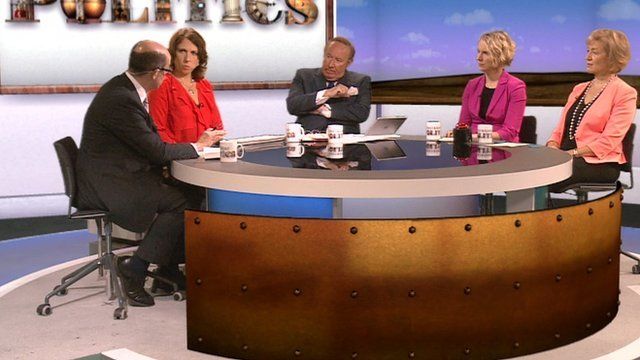 Nick Robinson, Jo Coburn, Andrew Neil, Emma Reynolds and Andrea Leadsom