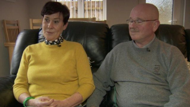 Susan said she was delighted to see the footage war artist Derek acquired