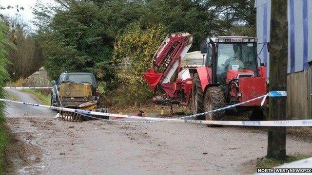 Accident scene