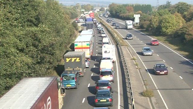 A34 in Oxfordshire
