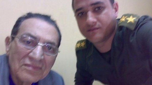 'Selfie' of Mubarak