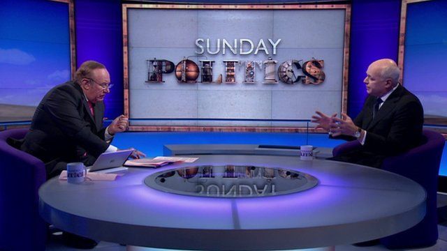 Andrew Neil and Iain Duncan Smith