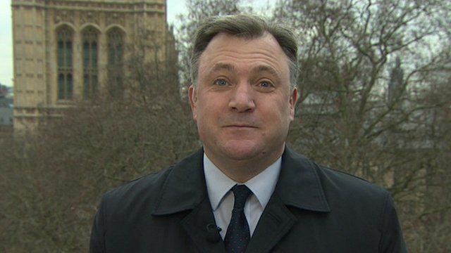 Labour shadow chancellor Ed Balls