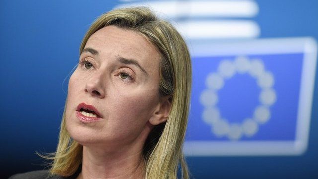 Federica Mogherini: 'EU must talk more to Arab states' - BBC News