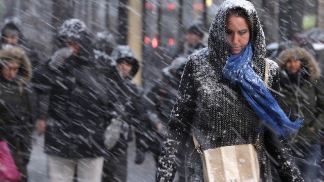 Us Blizzard Residents Braced For Biggest Snowstorm Bbc News