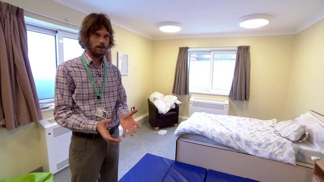 Simon Tarrant in the assessment and treatment centre