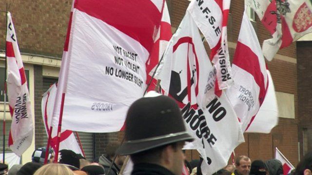 Arrests In Edl Dudley Mosque Protest Bbc News