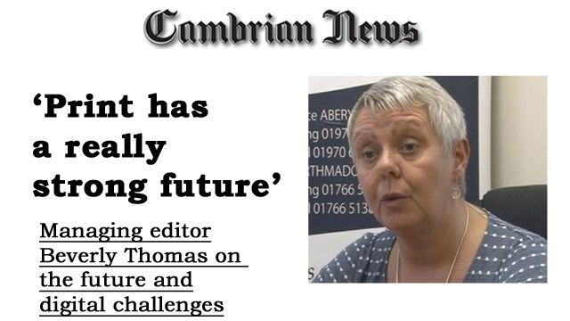 Cambrian News Editor Plans New Local Paper Edition - BBC News