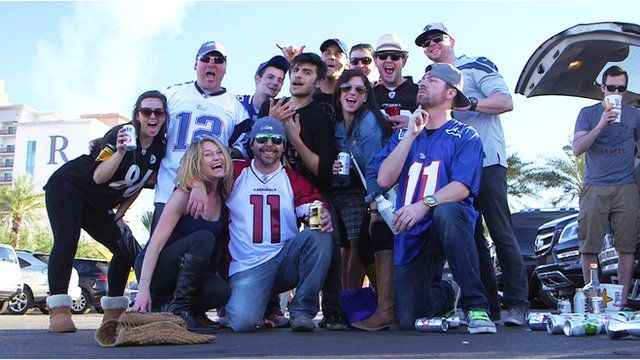 Super Bowl tailgate