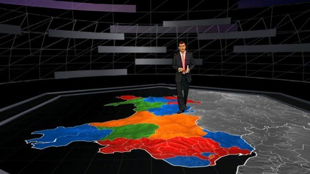 Ar y map: Golwg ar Gymru