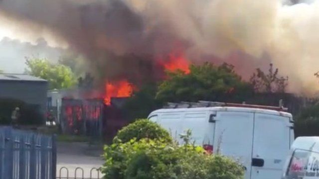 gas cylinders explode at brynmenyn industrial estate gas cylinders explode at brynmenyn industrial estate