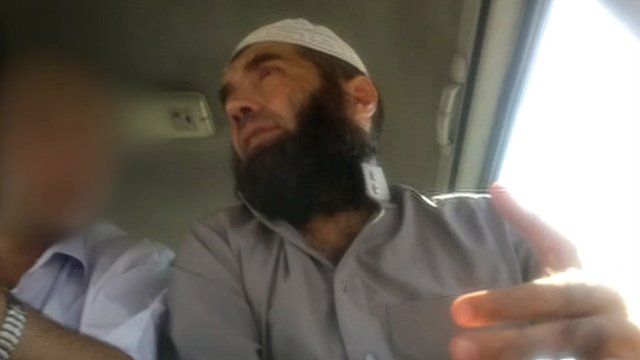 IS militant on a bus