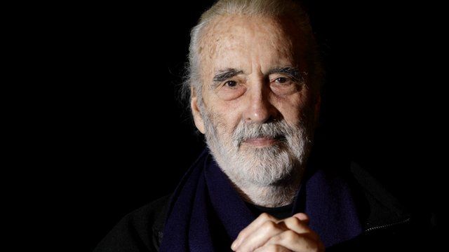 A look back at the life of Sir Christopher Lee - BBC News