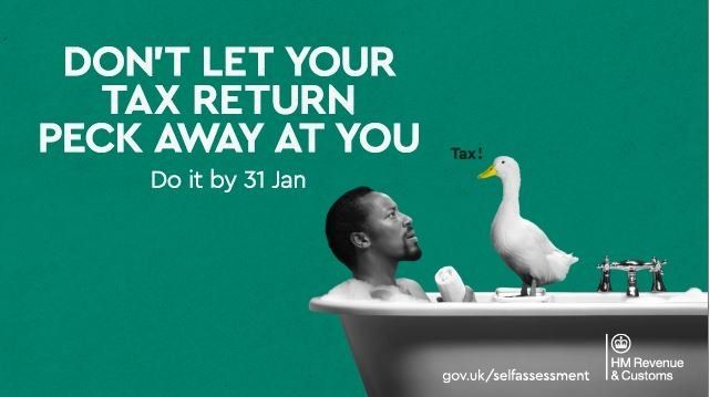 HMRC tax advert
