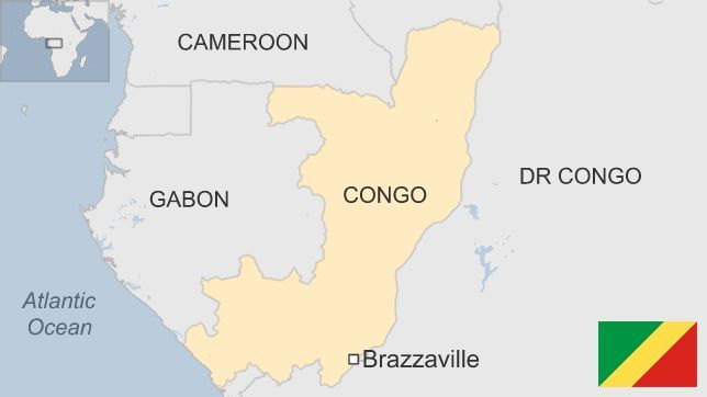 Map of Congo