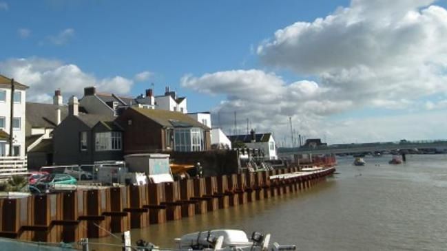 Shoreham flood defence project