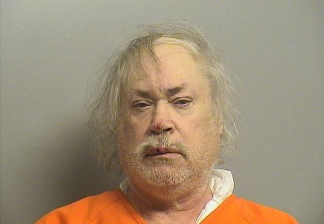 Stanley Vernon Majors, 61, is suspected of shooting Khalid Jabara, 37, at his home in the US city of Tulsa on Friday.