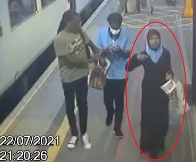 CCTV footage of Fatuma Kadir