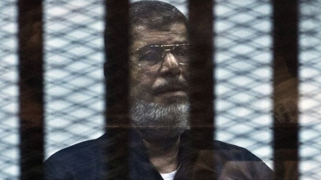 Morsi foi detido depois de ser deposto pelo exÃ©rcito em 2013