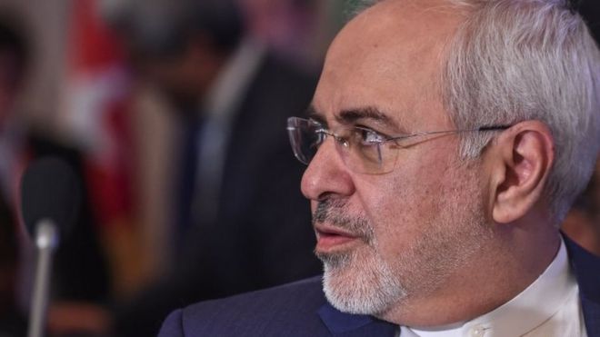 Министр иностранных дел Ирана Мохаммад Джавад Зариф (01 августа 2017 года)