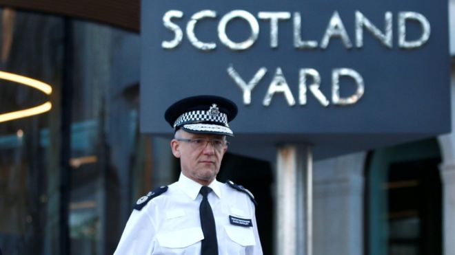 Jefe de unidad antiterrorista de Scotland Yard.