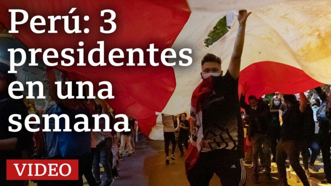 Perú: 3 presidentes en una semana