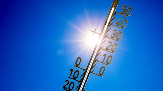 Sol y temperatura