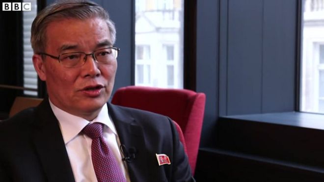 「核戦争の瀬戸際にある」　北朝鮮の駐英大使