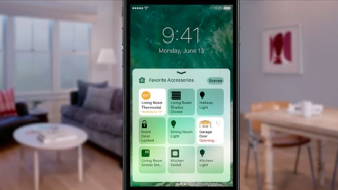 Apple также продемонстрировала HomeKit, центральный сервис управления для умных домашних устройств