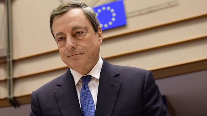Mario Draghi, president of the European Central Bank, made the first rate announcement since Britain voted to leave the EU