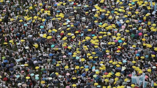 Protesta en Hong Kong