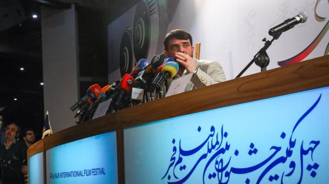نشست خبری مجتبی امینی، دبیر چهل و یکمین جشنواره فیلم فجر