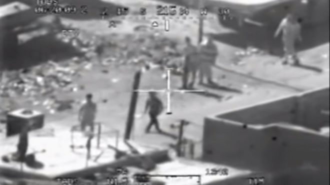 Видео с вертолета от Wikileaks