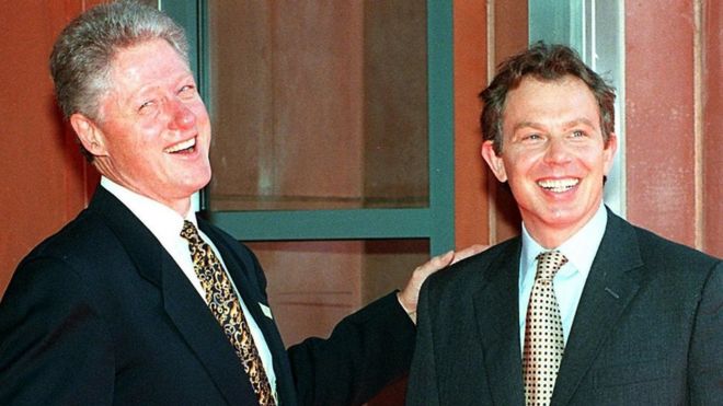 Bill Clinton ve Tony Blair