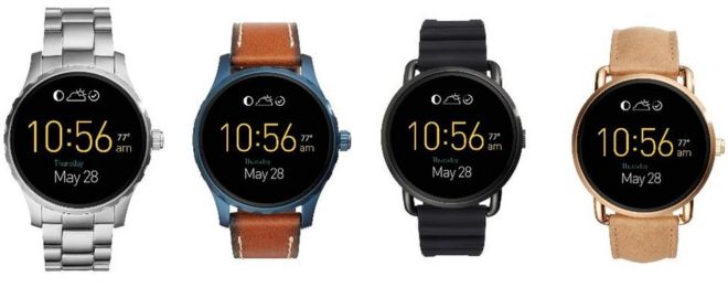 Умные часы Fossil Q Wander и Q Marshal