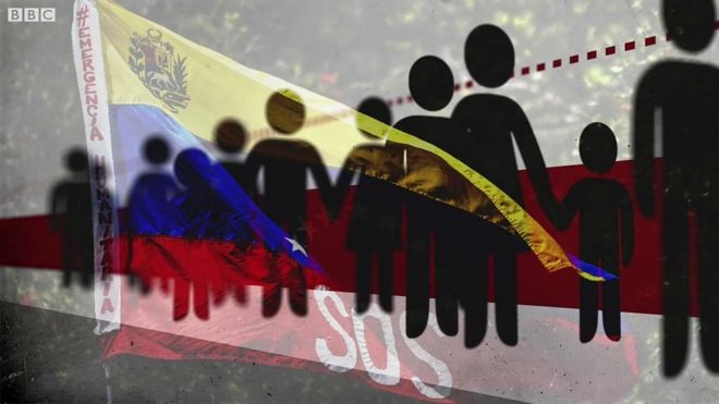 Composición con bandera venezolana