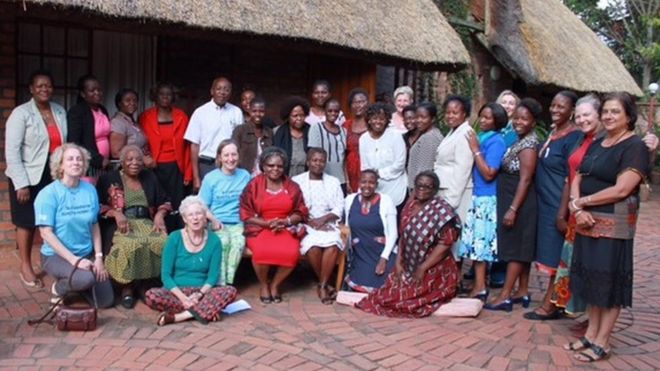 Midwives from Swansea in Zimbabwe