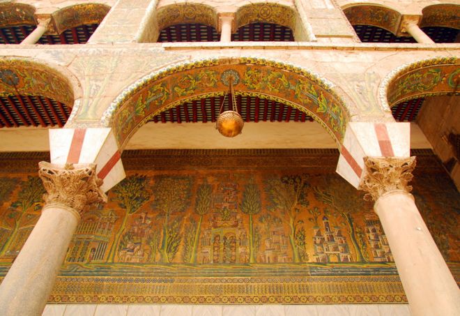 Мозаика у мечети Омейядов