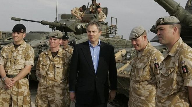 Тони Блэр в Ираке